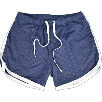 Men's Sports Gym Athletic Shorts Middle Trousers Elastic Band Sports Man