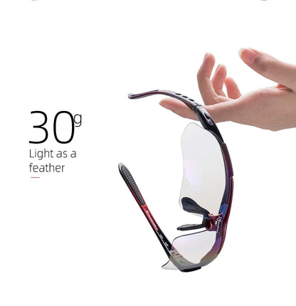 Cycling Polarized glasses Bike Sunglasses Outdoor Sports Sunglasses MTB PC Goggles Eyewear 5/3 Lens Bicycle Accessory