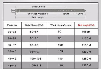 New Men's Leather Belts Classic Business Buckle Leather Belts Leather Belts Luxury Belt Designers