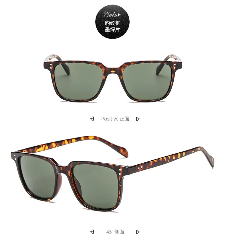 Sunglasses Men's Driving Shades Male Sun Glasses For Men Retro Cheap Luxury Women Brand Designer sunglasses point style