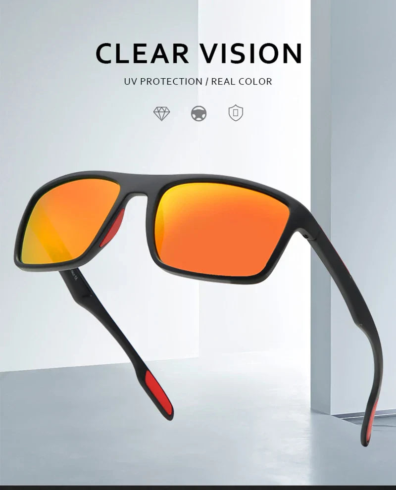 Ultra Light Rectangular Photochromic Sunglasses Men Polarized TAC 1.1mm Thickness Lens UV400 Sun Glasses Women Cat.3 CE