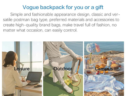 15 Inch Laptop Men Messenger Bag Fashion Travel Sling Shoulder Bag Men's Canvas Briefcase Male Crossbody Pack For Teenages