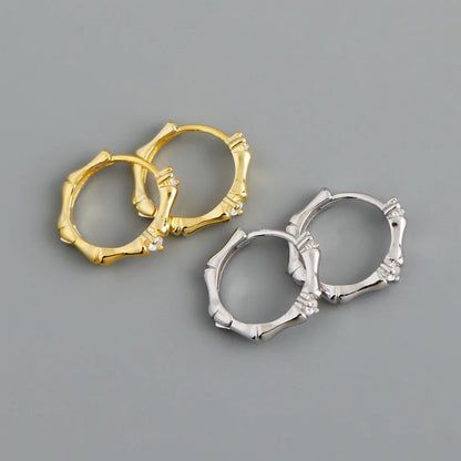 925 Sterling Silver Earring Colorful Dripping Oil Material Ear Ring Ear Buckle Rhombus Shape Trend Wild Girl Women Boy Ear Jewel