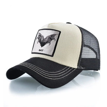 Baseball Cap With Bat Embroidery Four Seasons Snapback Trucker Caps Men Women Fashion Hip Hop Baseball Hat Outdoor Visor Caps