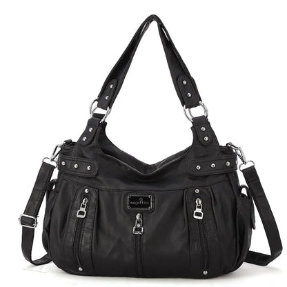 Winter Fashion Shoulder Bag for Women Soft PU Crossbody Handbg Large Capacity Messenger Bag Hobos Big Purse
