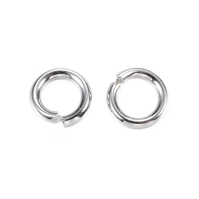 304 Stainless Steel Jump Rings Close Unsoldered Jump Rings for Jewelry Accessories Lovers 4mm 5mm 6mm 7mm 8mm 9mm 10mm
