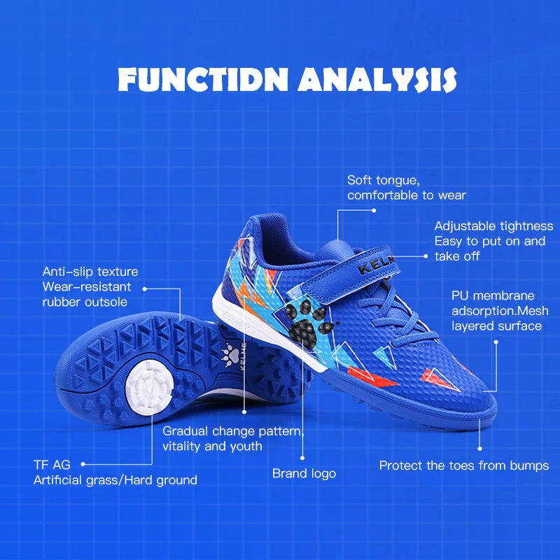 Kids Soccer Shoes Authentic TF Soccer Cleats Boys Football Boots Match Training  Breathable Girls Outdoor Shoes ZX90113052