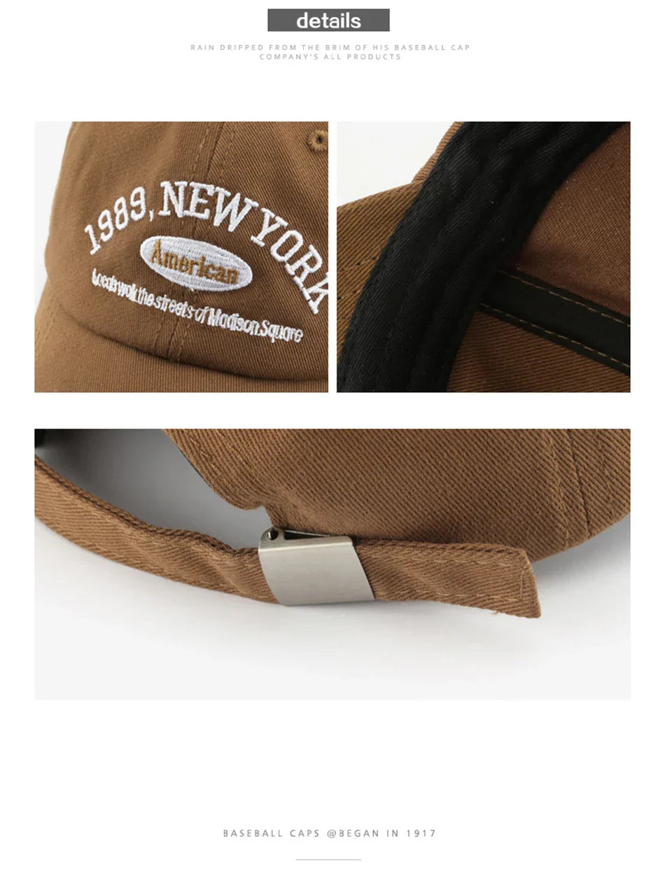 Stylish Green Streetwear Baseball Caps For Men Luxury Brand Women Hat Cotton Letter Snapback Hip Hop Cap Gorras Para Mujer