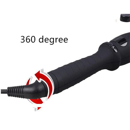 Professional 32mm 38mm LCD Display Hair Curler Adjustment Temperature Hair Curl Irons Curling Wand Roller Hair Styling Tools