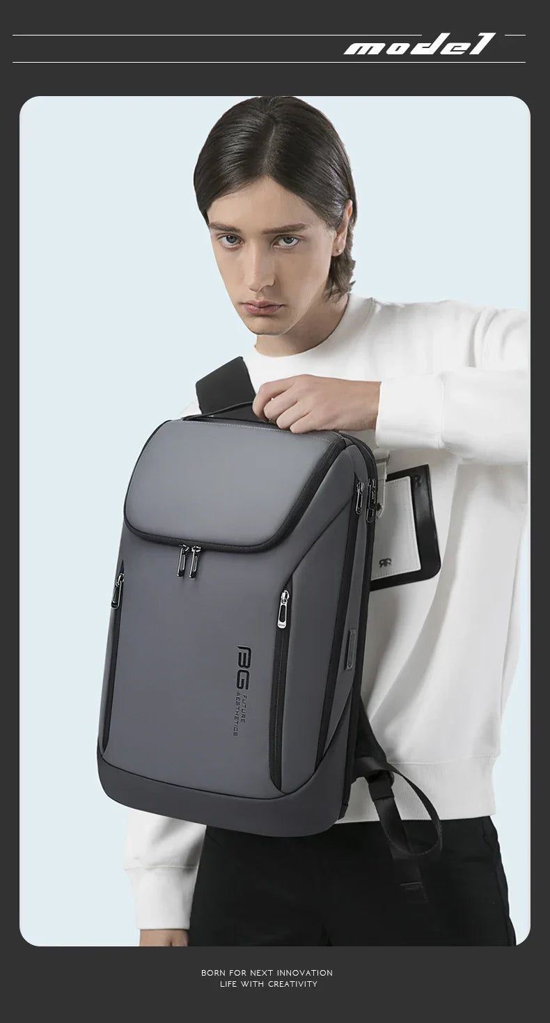 Business Backpacks Laptop 15.6 inch Multifunctional WaterProof Big Capacity Daily Work Male Backpack School Bag Mochila