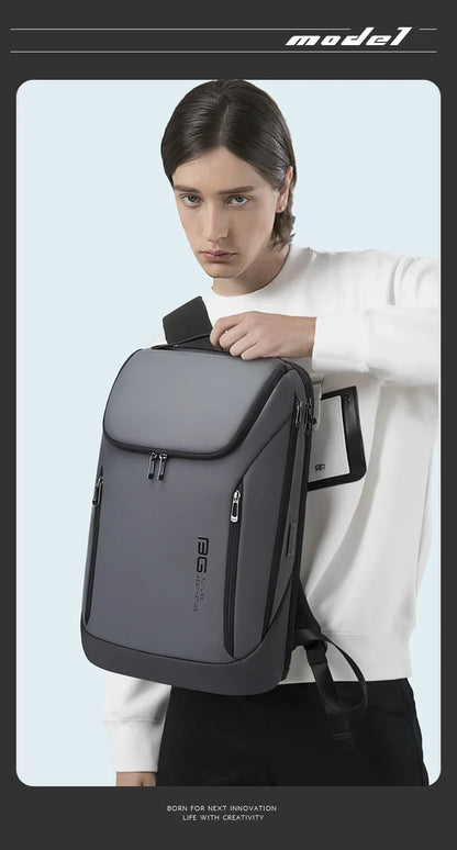 Business Backpacks Laptop 15.6 inch Multifunctional WaterProof Big Capacity Daily Work Male Backpack School Bag Mochila