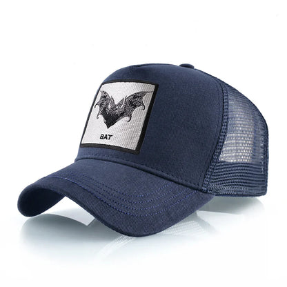 Baseball Cap With Bat Embroidery Four Seasons Snapback Trucker Caps Men Women Fashion Hip Hop Baseball Hat Outdoor Visor Caps