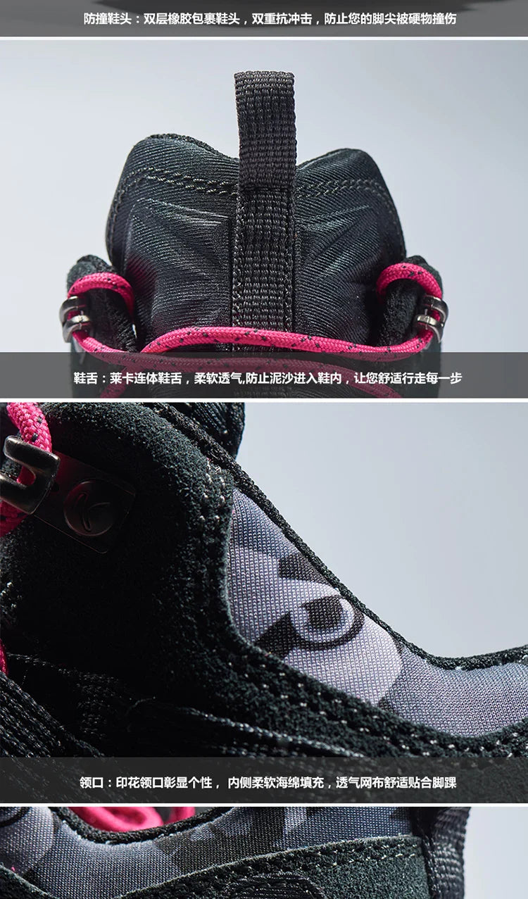 Men Hiking Shoes Waterproof Outdoor Sports Sneakers for Men Trekking Shoes Lightweight Mountain Climbing Shoes Men Antislip