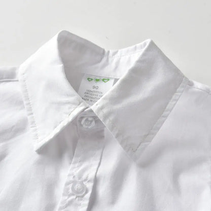 Ring Bearer Boy Bow Gentleman Party Clothes White Shirt + Navy Shorts+Suspenders Kids Children Wedding Outfits Short Sleeve Sets