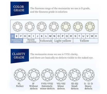 Solid 925 Sterling Silver Rings for Women Moissanite Full Eternity Wedding Band Engagement Wedding Ring Fine Jewelry