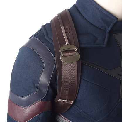 Movie Infinity War Superhero Captain Steve Rogers Cosplay Costume Men Outfit for Adult Men Halloween Uniforms Free Custom Made