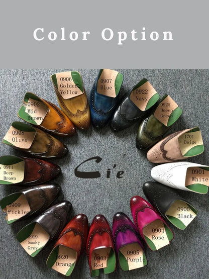 Fiddle-Back Beveled Waist Mens Dress Shoes Real Leather High Quality Wedding Shoes Formal Italian Design Shoes Handmade OX54
