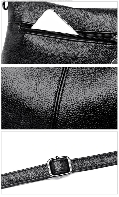 Soft Leather Crossbody Bags for Women 2024 Luxury Handbags Women Bags Designer Female Casual Hand Shoulder Bag bolsos de mujer