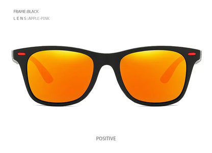 Polarized Sunglasses Men Women Classic Square Plastic Driving Sun Glasses Male Fashion Black Travelling Shades UV400