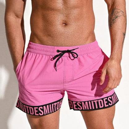 Beach Board Shorts Men's Swimming Shorts Men Swimwear Swim Trunk Fast Dry Surfing Boardshorts Sport Short Bath Suit