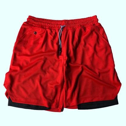 Running Shorts Men 2 in 1 Training Gym Shorts Fitness Men Joggers Jogging