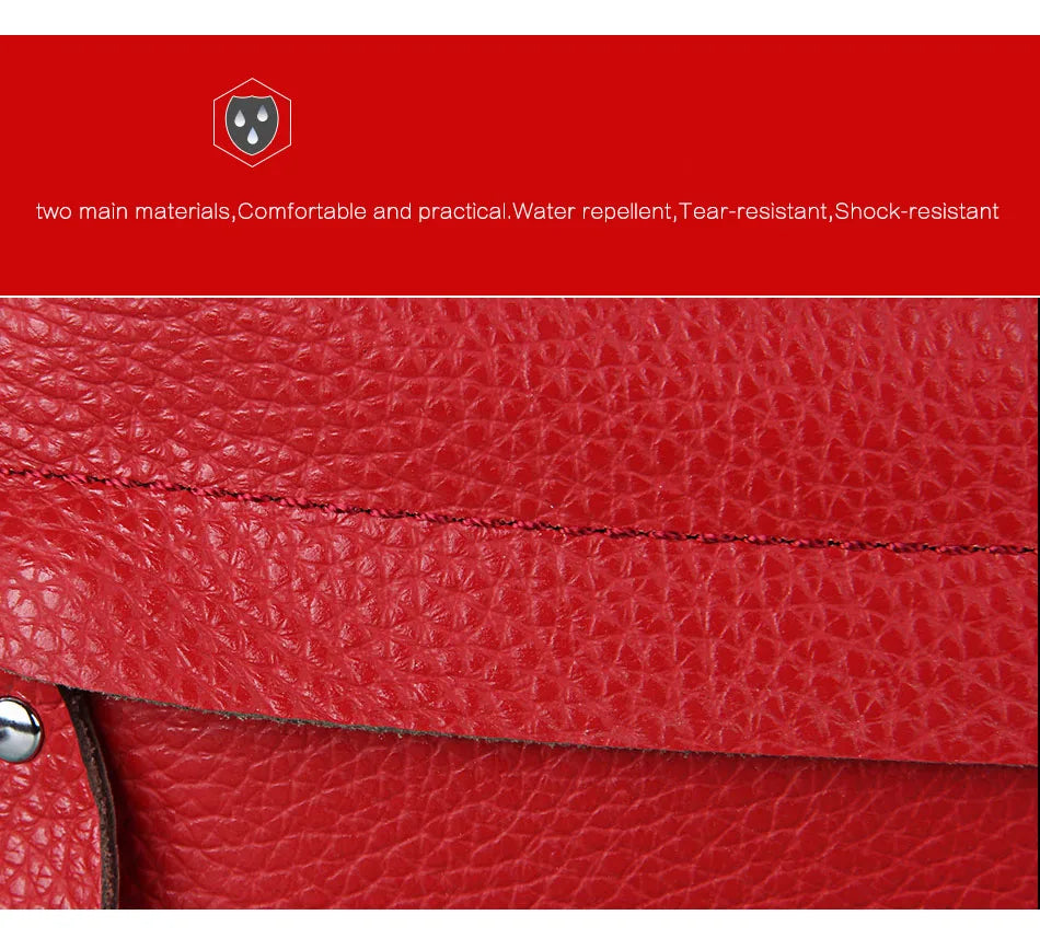 Genuine Cow Leather Casual Women Handbags Korean Single Zipper Solid Messenger Bags Soft Phone Pocket Crossbody Female Box Bag