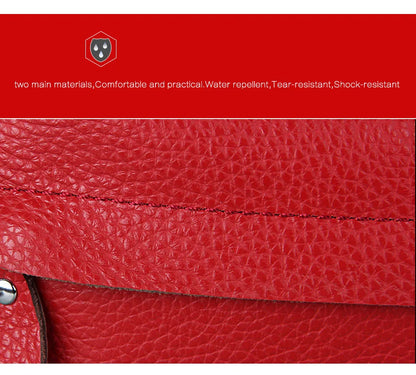 Genuine Cow Leather Casual Women Handbags Korean Single Zipper Solid Messenger Bags Soft Phone Pocket Crossbody Female Box Bag