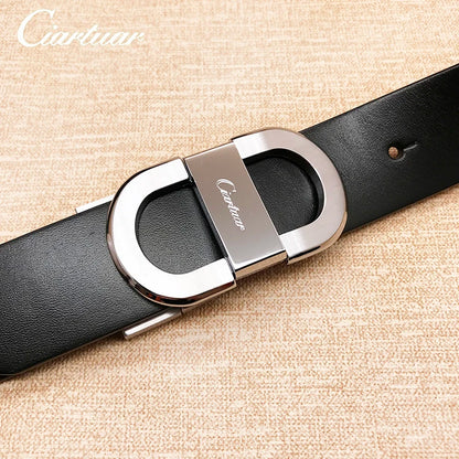 2026 Ciartuar official store new design belt high quality for men genuine leather first layer luxry buckle