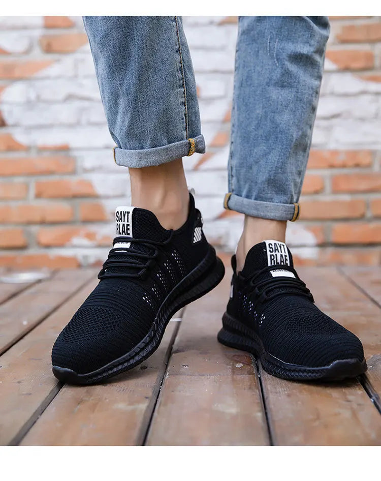 Work Safety Shoes Non-slip Waterproof Anti-smashing Steel Toe Puncture Working Boots Lightweight Fashion Sneakers For Men Women