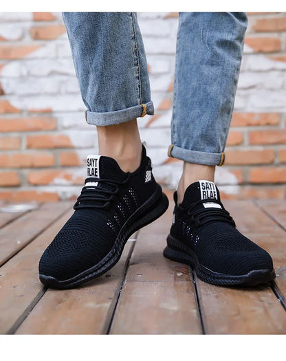Work Safety Shoes Non-slip Waterproof Anti-smashing Steel Toe Puncture Working Boots Lightweight Fashion Sneakers For Men Women