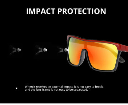 Flynn Style Sunglasses Men Plus Shape Outdoor Anti-reflective Sun Glasses Women with Peanut Box