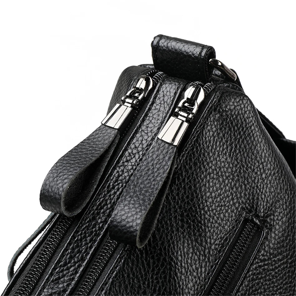 Classic Shoulder Bags High Quality Multi Pockets Soft Leather Crossbody Bags for Women 2024 Designer Luxury Handbags Purses