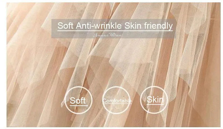 Women Sweet  Midi Spring And Summer High Waist Solid Asymmetrical Elegant Chic White Mesh Tulle Skirts Faldas