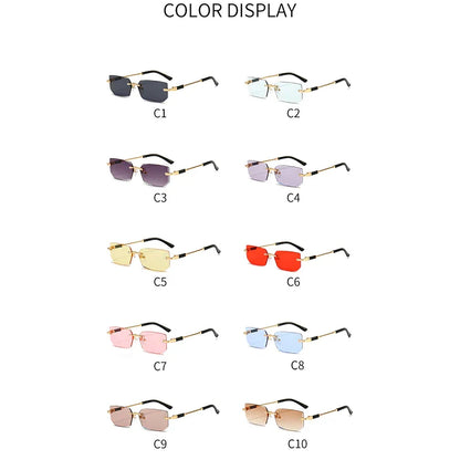 Sunglasses Trendy Small Square Sun Glasses For Female Outdoor Accessory