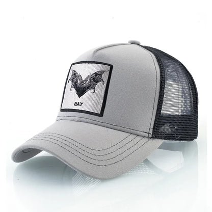 Baseball Cap With Bat Embroidery Four Seasons Snapback Trucker Caps Men Women Fashion Hip Hop Baseball Hat Outdoor Visor Caps