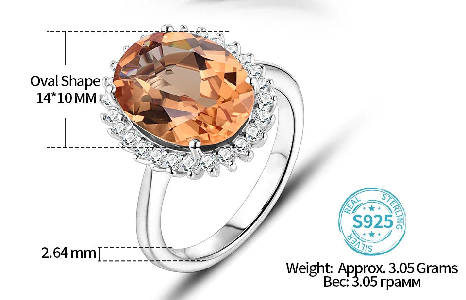 Solid 925 Sterling Silver Rings For Women Girl Diaspore Zultanite Sultanite Gemstone Birthday Party Fine Jewelry Gifts