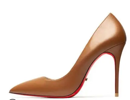 Women Sexy pumps Red Bottom Shoes Spring Summer Ladies Fashion Stilettos Formal Party Woman High Heels for Wedding