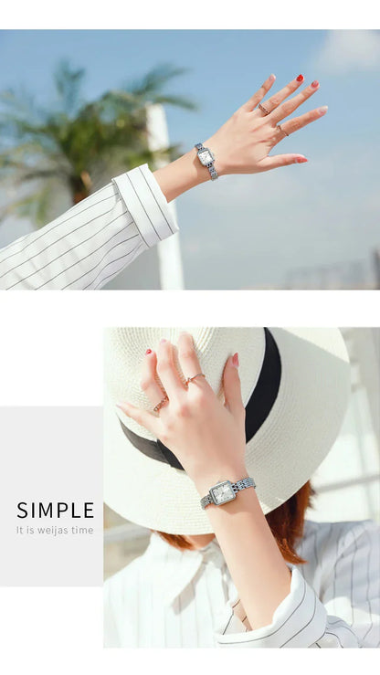 Top Julius Mini Lady Women's Watch Japan Quartz Elegant Fashion Hours Clock Dress Bracelet Chain School Girl's Birthday Gift