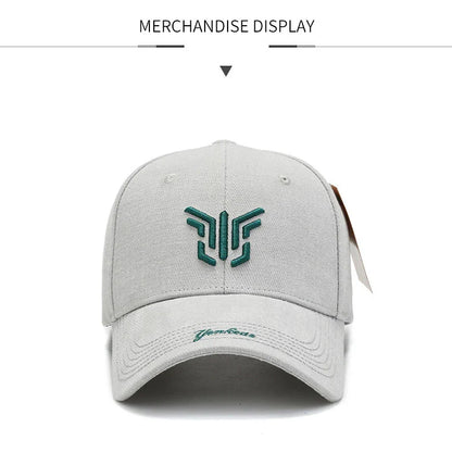Baseball Cap New Spring Summer Solid Sunhat Embroidered Men Women