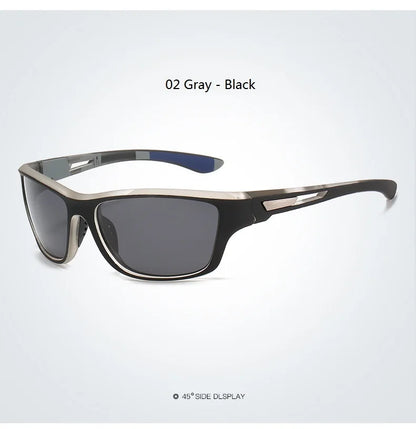 Men's Polarized Fishing Sunglasses With Glasses Chain For Men Women Driving Hiking Sun Glasses Fishing Eyewear