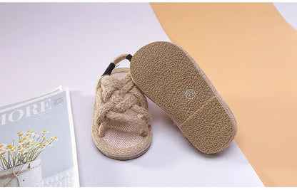 New Girls' Sandal Open Toe Boys Home slipper Breathable Children's sandy beach Shoes 1-10 Years Old Summer Amorous Feelings