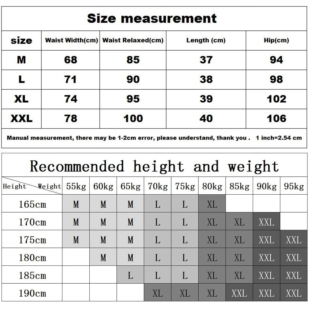 Running Sports Quick Dry Shorts Men Gym Fitness Sportswear Bottoms Male Bodybuilding Training