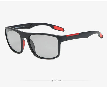 Ultra Light Rectangular Photochromic Sunglasses Men Polarized TAC 1.1mm Thickness Lens UV400 Sun Glasses Women Cat.3 CE