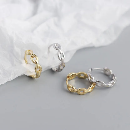 925 Sterling Silver Earring Colorful Dripping Oil Material Ear Ring Ear Buckle Rhombus Shape Trend Wild Girl Women Boy Ear Jewel