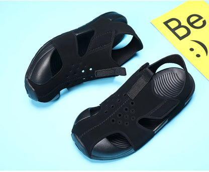 Children Functional Sandals Kids Fashion Airplane Shoes Summer New Baby Beach Shoes  Boys and Girls Cool Barefoot Sandals
