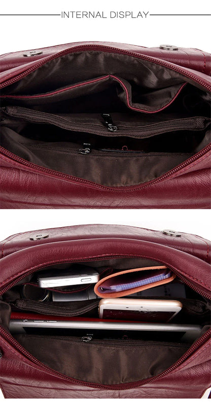 Luxury Designer Handbag High Quality Soft Leather Purses And Handbags Casual Shoulder Messenger Bags for Women 2022 New Sac