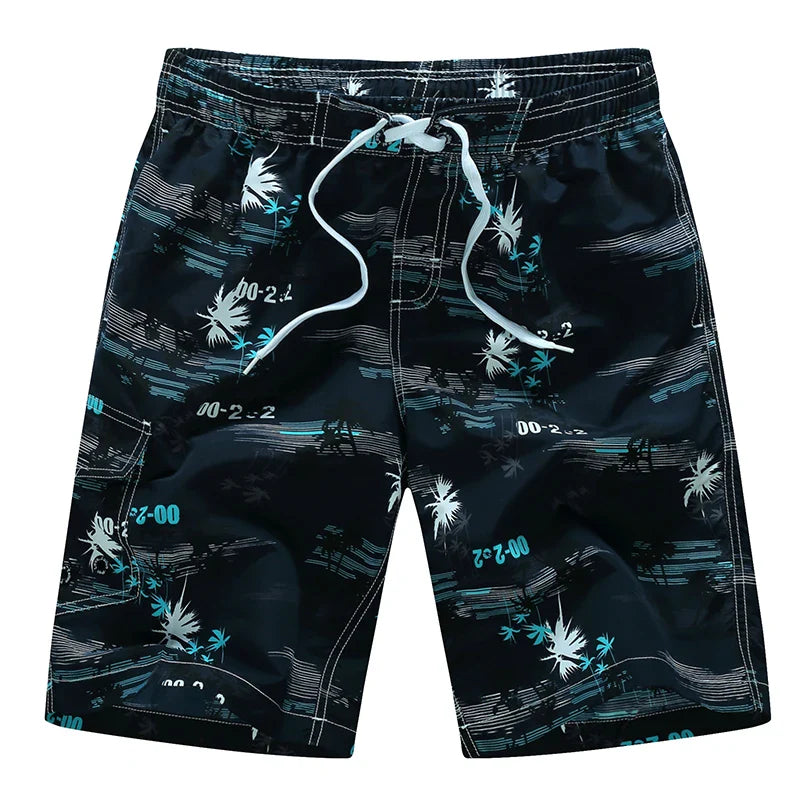 Men's Surf Board Shorts Surfing Beach Trunks Swimming Wear Bermudas Masculina Swimwear Plus Size 4XL 5XL 6XL
