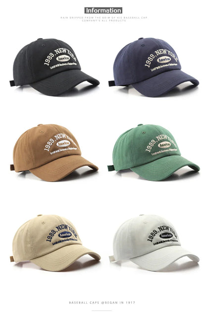 Stylish Green Streetwear Baseball Caps For Men Luxury Brand Women Hat Cotton Letter Snapback Hip Hop Cap Gorras Para Mujer