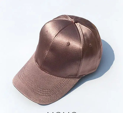 Baseball Cap Women Hat Summer Hats For Women Men Satin Sold Baseball Cap Snapback Casquette Gorras Casual Sport Fashion