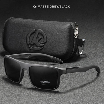 Rectangular Ultra Light Sports Sunglasses Men Polarized TAC 1.1mm Thickness Lens Driving Sun Glasses Women Cat.3